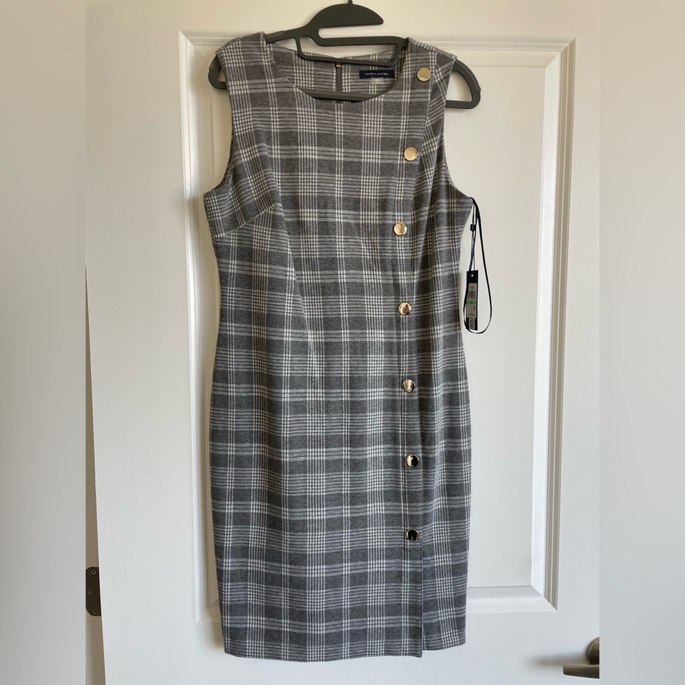 Tommy Hilfiger plaid dress - size 8. Never worn! Tags still attached.